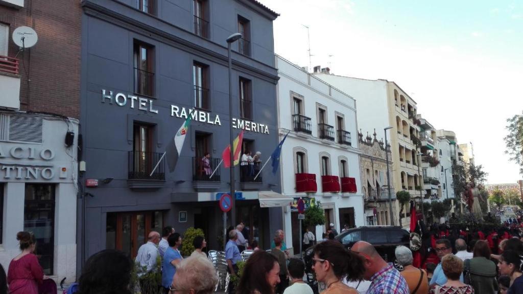 Hotel Rambla Emerita, Centro Ciudad Mérida Exteriör bild