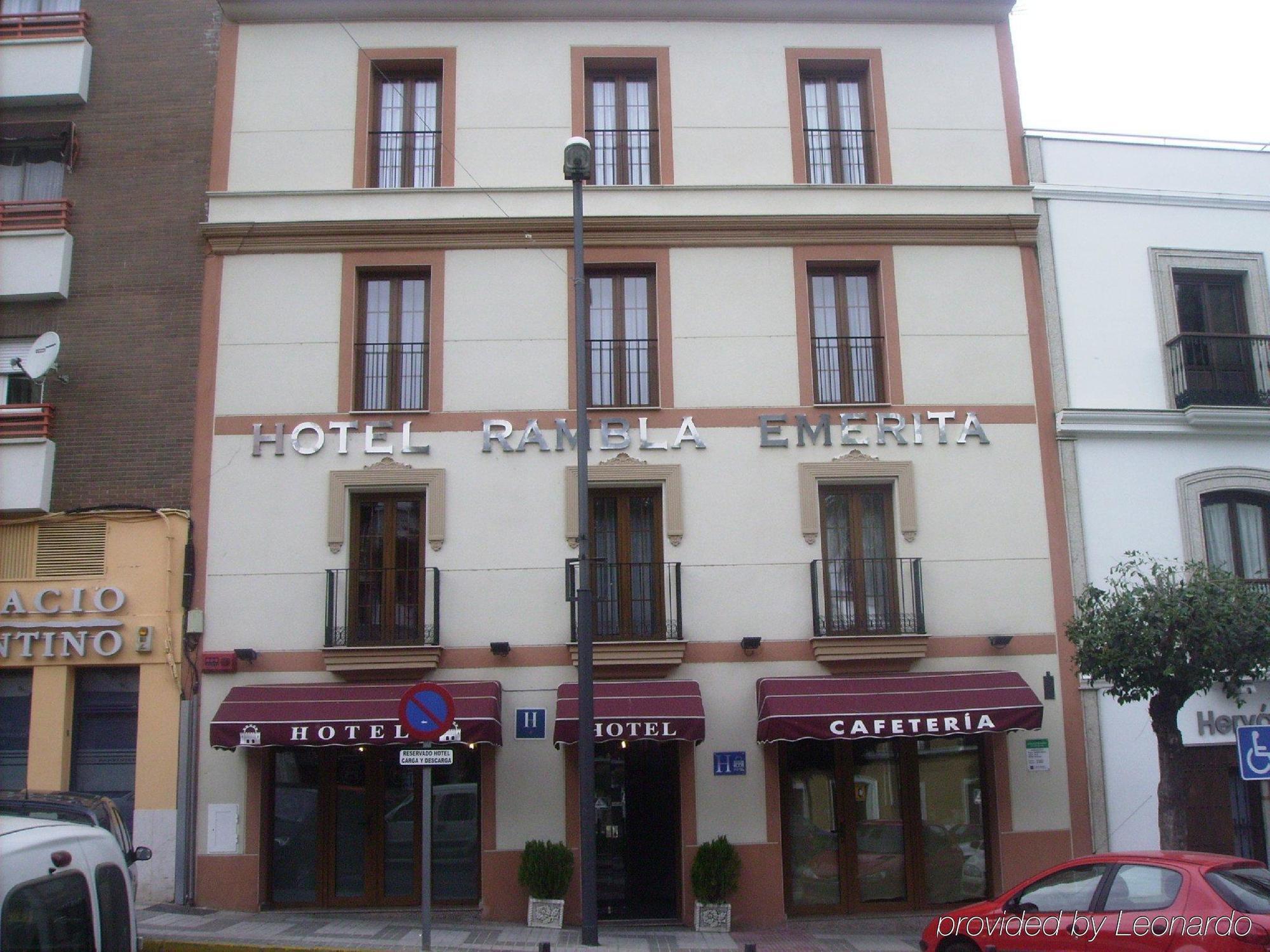 Hotel Rambla Emerita, Centro Ciudad Mérida Exteriör bild
