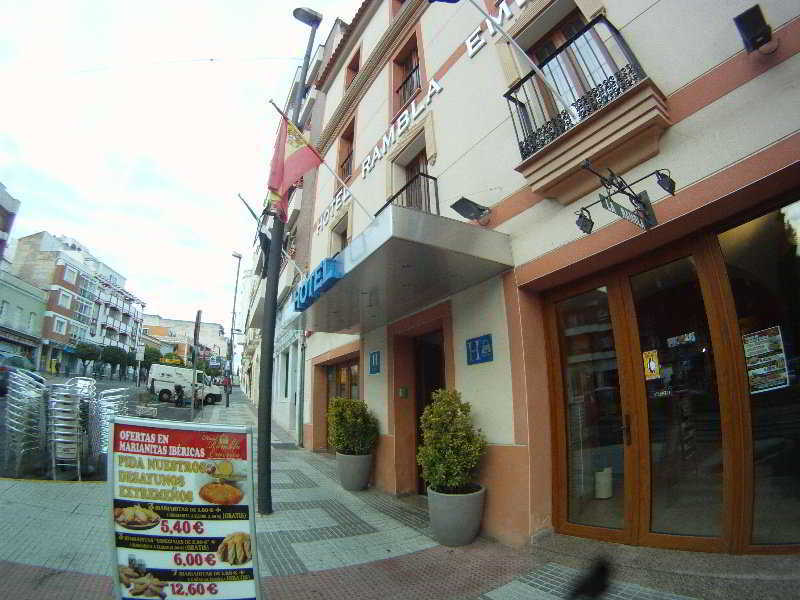 Hotel Rambla Emerita, Centro Ciudad Mérida Exteriör bild