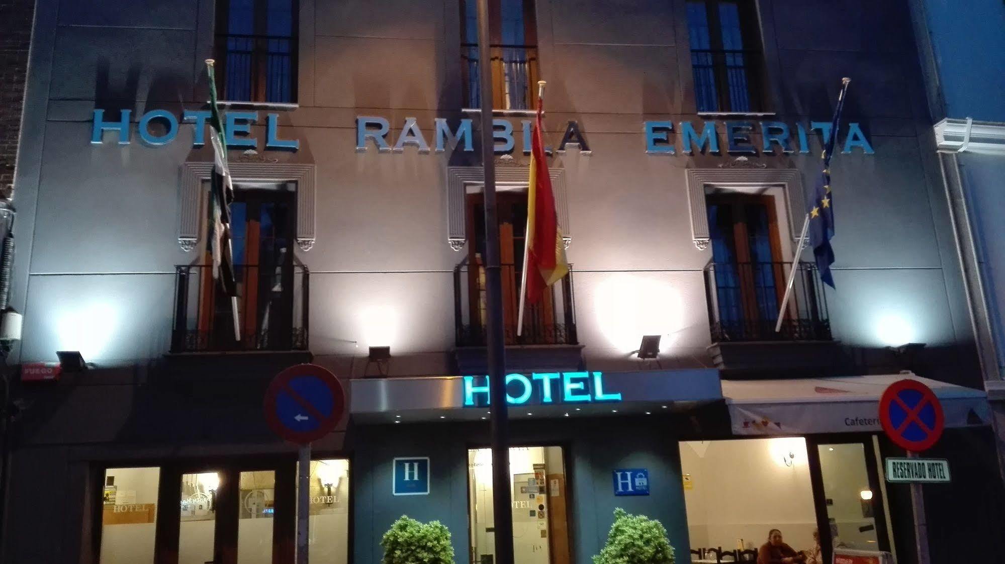 Hotel Rambla Emerita, Centro Ciudad Mérida Exteriör bild